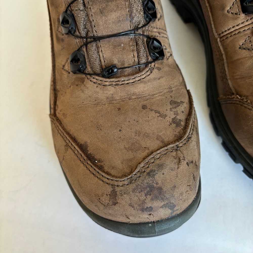 RED WING women brown leather casual Tradeswoman BOA Safety Toe Waterproof size 9 - Picture 14 of 15